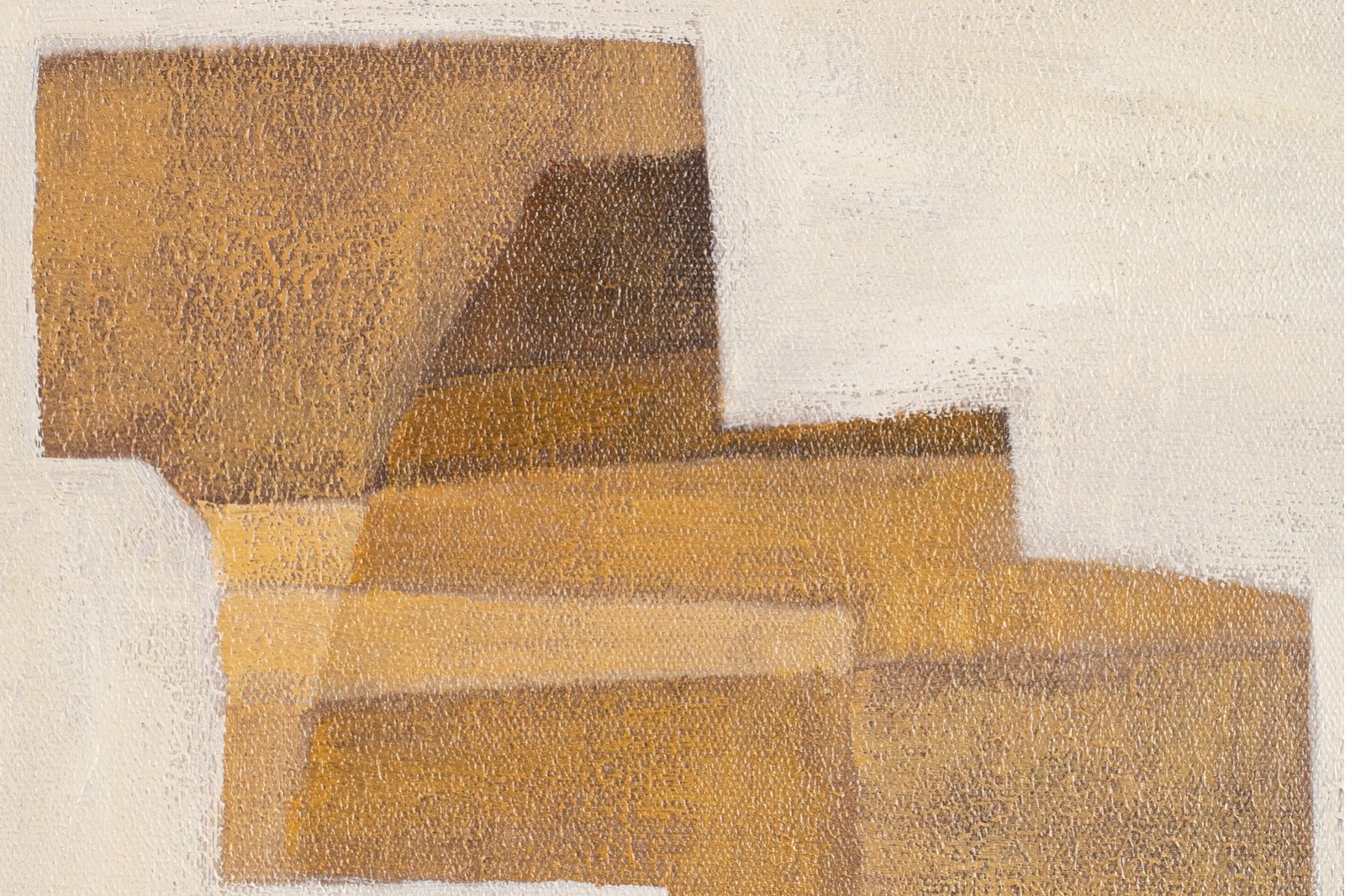 CUADRO ABSTRACTO TIERRAS. CRISTAL N.3