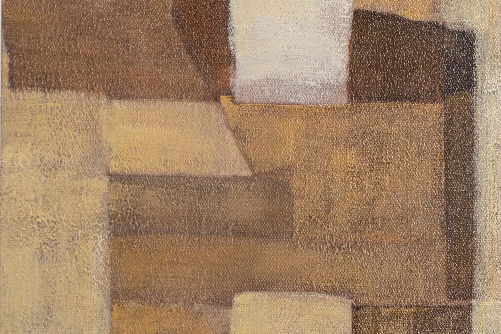 CUADRO ABSTRACTO TIERRAS. CRISTAL N.4