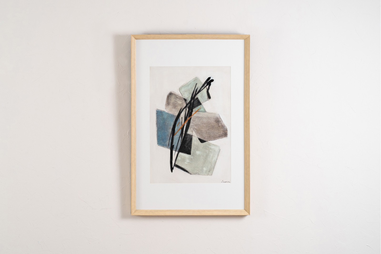 CUADRO ABSTRACTO CUBOS. CRISTAL. N1