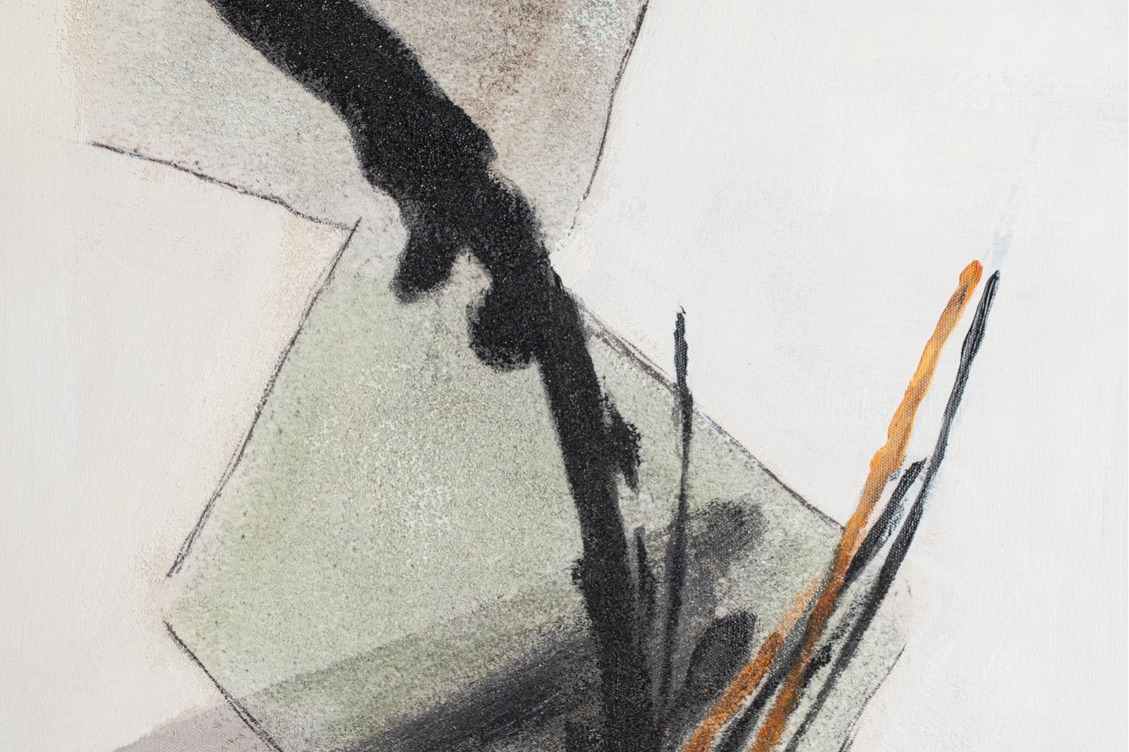 CUADRO ABSTRACTO CUBOS. CRISTAL. N2