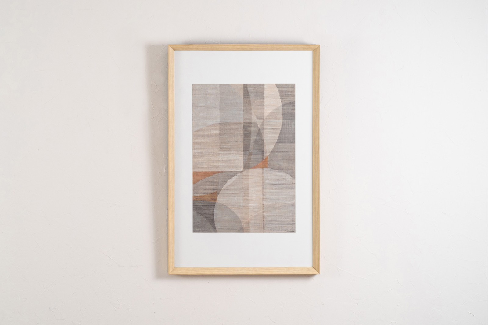 CUADRO ABSTRACTO CURVAS. CRISTAL N2