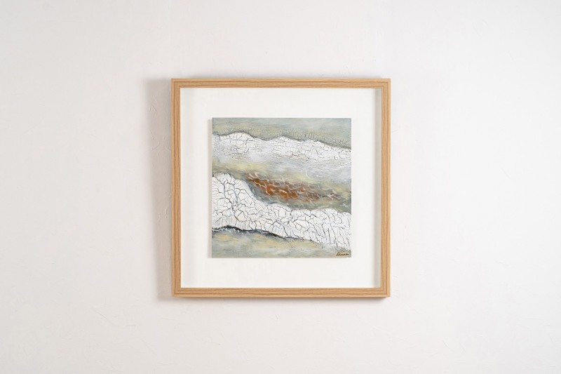 ABSTRACT PAINTING SEA. GLASS. N2 | VP Interiorismo