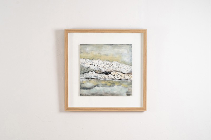 ABSTRACT PAINTING SEA. GLASS. N3 | VP Interiorismo