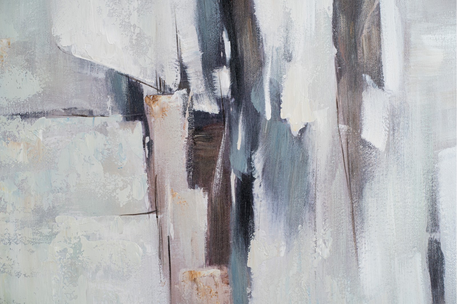 CUADRO ABSTRACTO BLANCOS AZULES N2