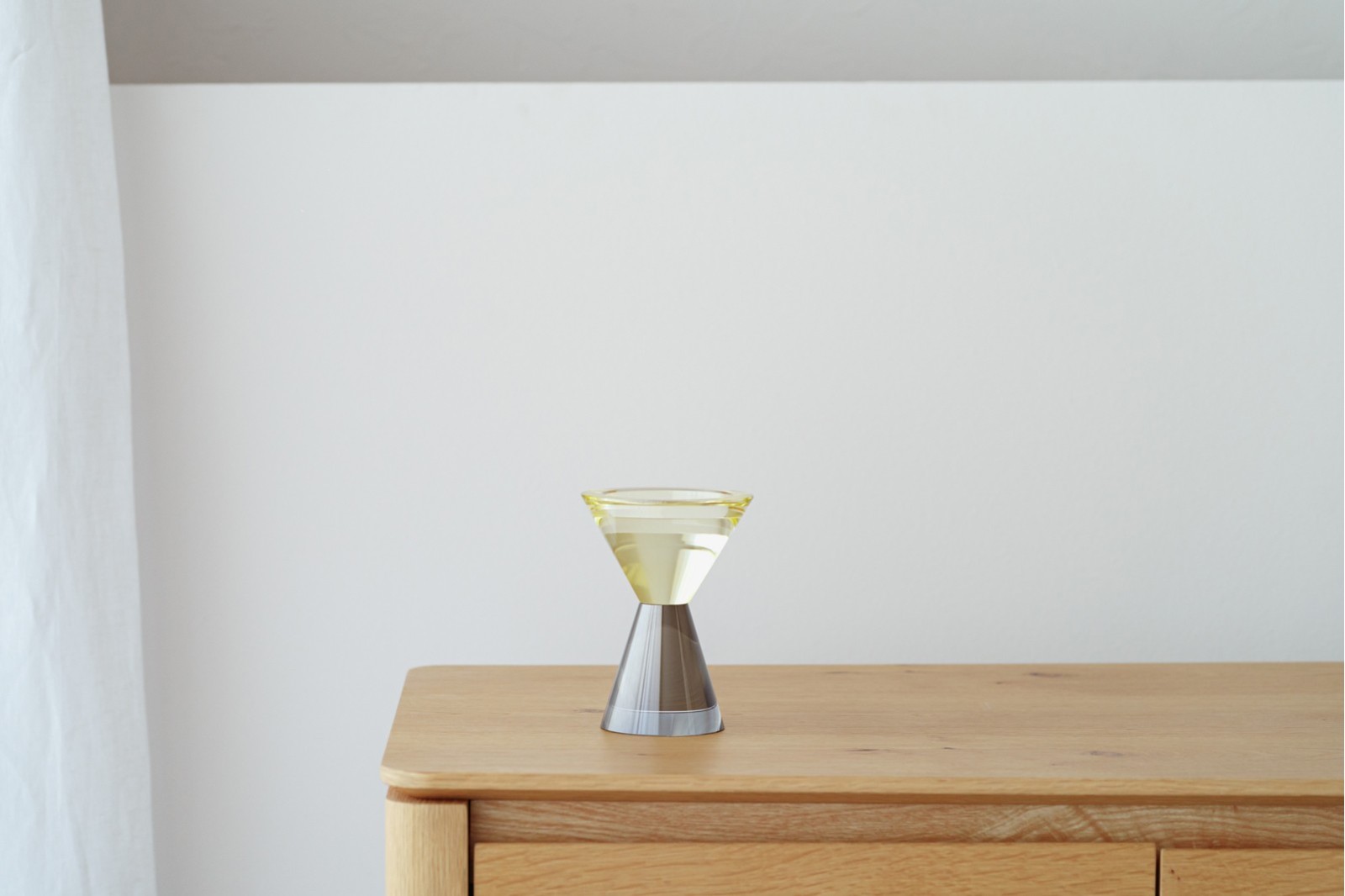 CANDELABRO VAL. CRISTAL COLOR. PEQUENO