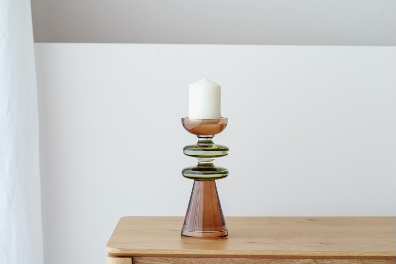 CANDELABRE EO. CRISTAL COULEUR. PETIT | VP Interiorismo