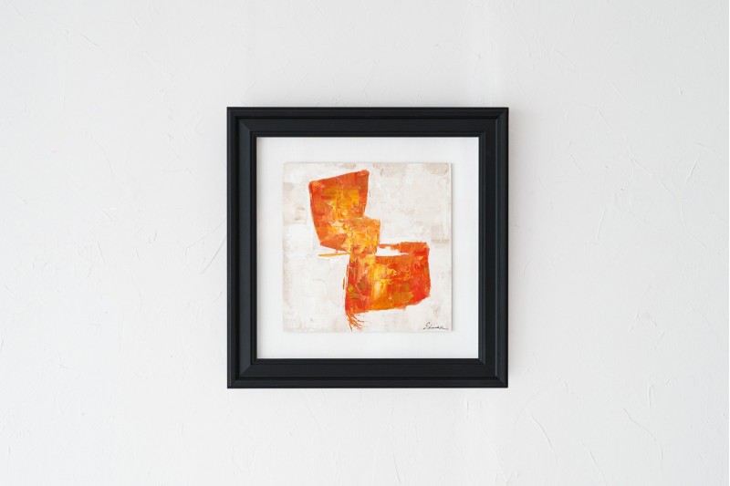 TABLEAU ABSTRAIT ORANGE | VP Interiorismo