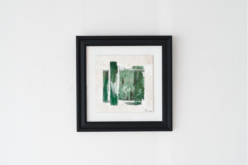 CUADRO ABSTRACTO VERDE