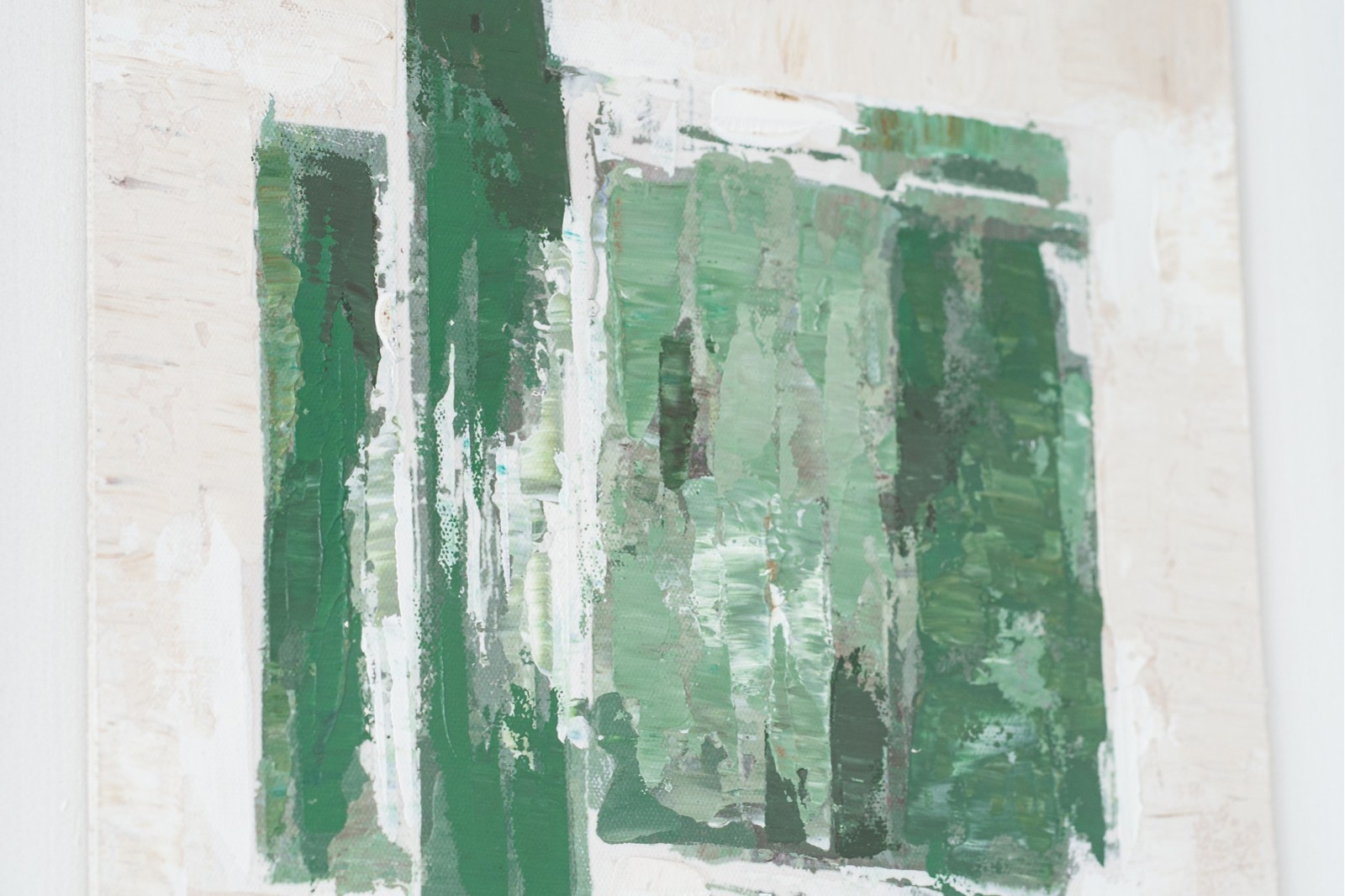 CUADRO ABSTRACTO VERDE