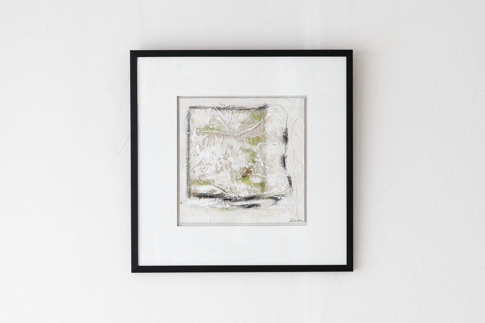 CUADRO ABSTRACCION EN LINO N1