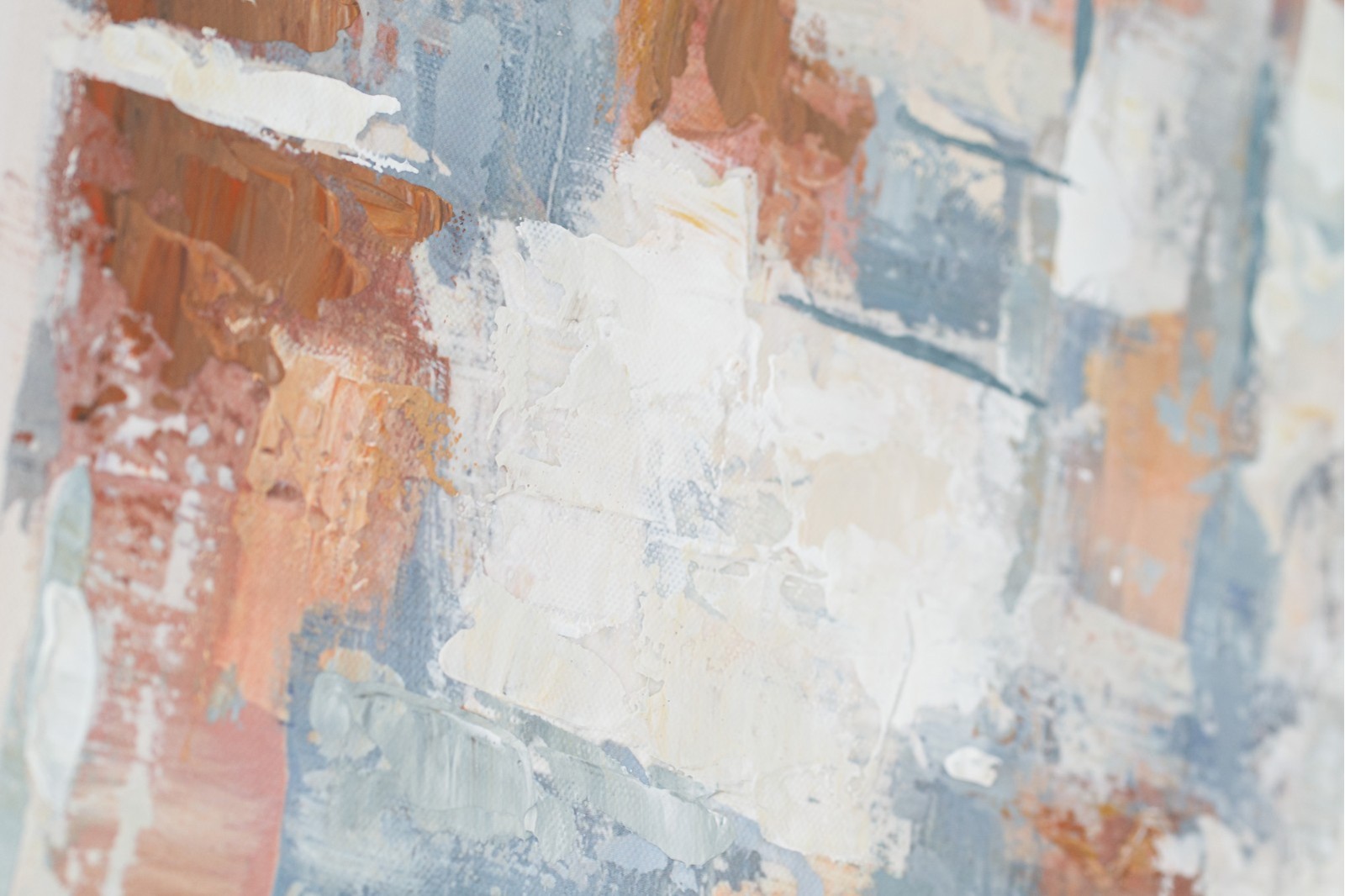 CUADRO ABSTRACTO AGUA Y TIERRA N2