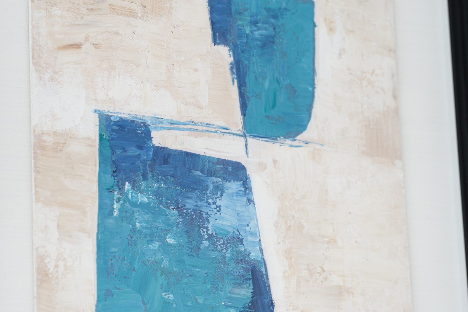 CUADRO ABSTRACTO AZUL