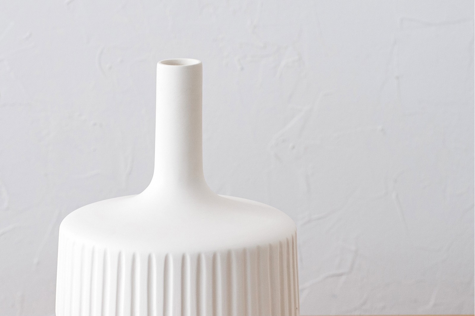 JARRON VESTA. CERAMICA.BLANCO MATE.PEQ.