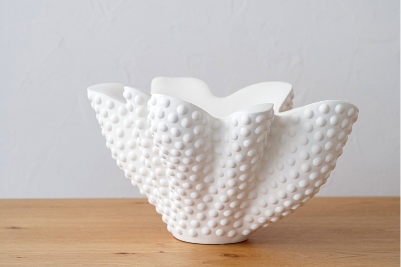 SOIA COLLECTION CENTERPIECE. MATT CERAMIC | VP Interiorismo