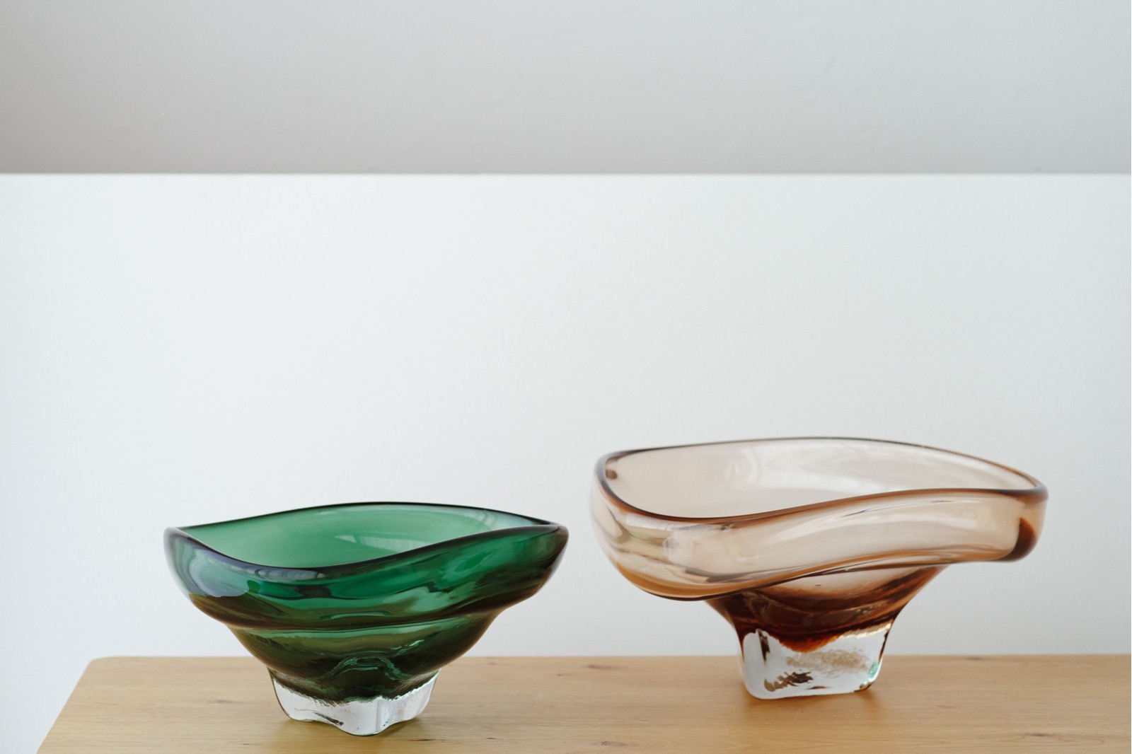 COLECCIÓN EREA: CENTROS MESA CRISTAL COLOR