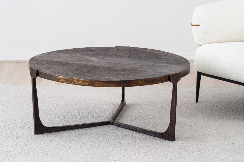 HELIA COFFEE TABLE. IRON AND ALUMINUM | VP Interiorismo