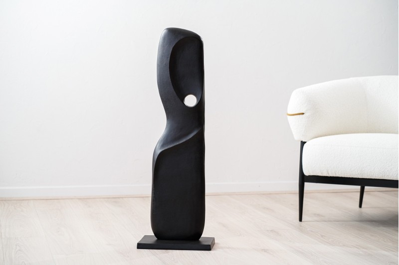 ESCULTURA ABSTRACTA METAL. LEA. GRANDE