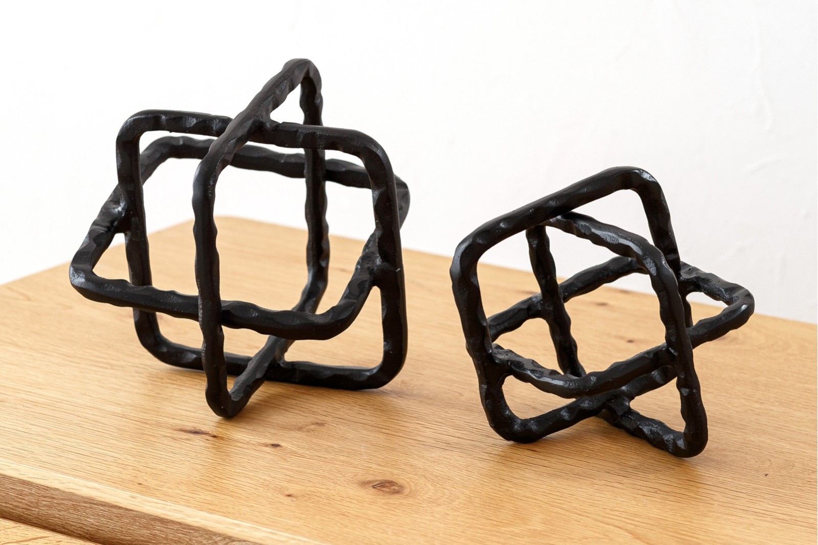 SET 2 ESCULTURAS METAL.CUERDA.BRONCE OSC