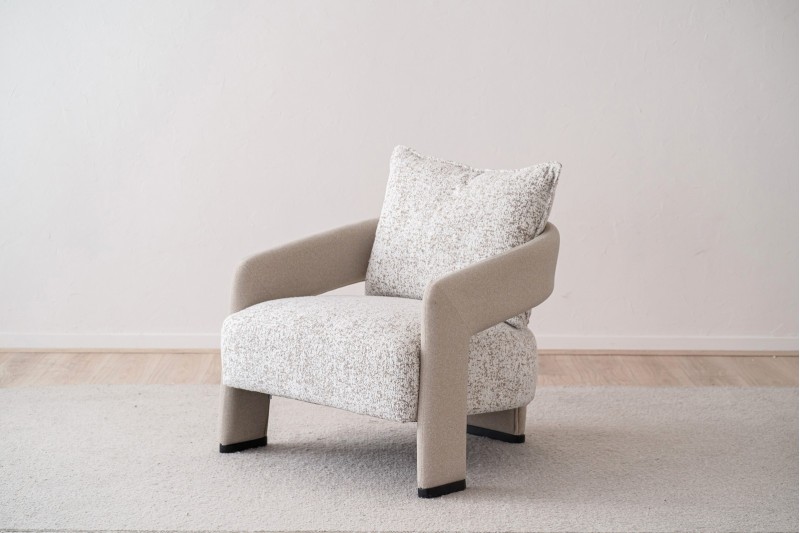 FAUTEUIL. SAND AND DENIM | VP Interiorismo