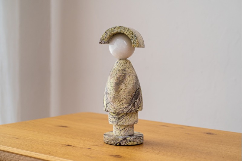 SCULPTURE DOL. MARBRE.VERT BLANC | VP Interiorismo