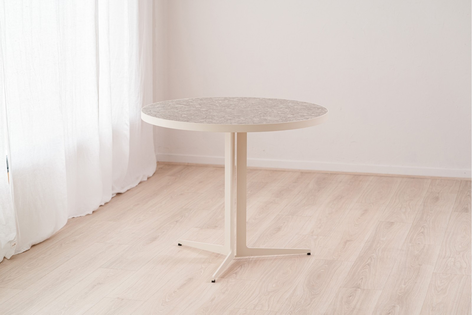 MESA COMEDOR- CAFE. REDONDA. METAL. S1