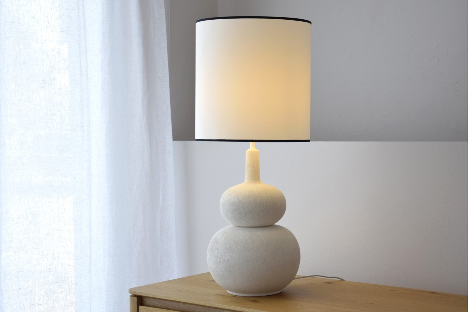 LAMPARA MESA CERAMICA ANA CON PANTALLA