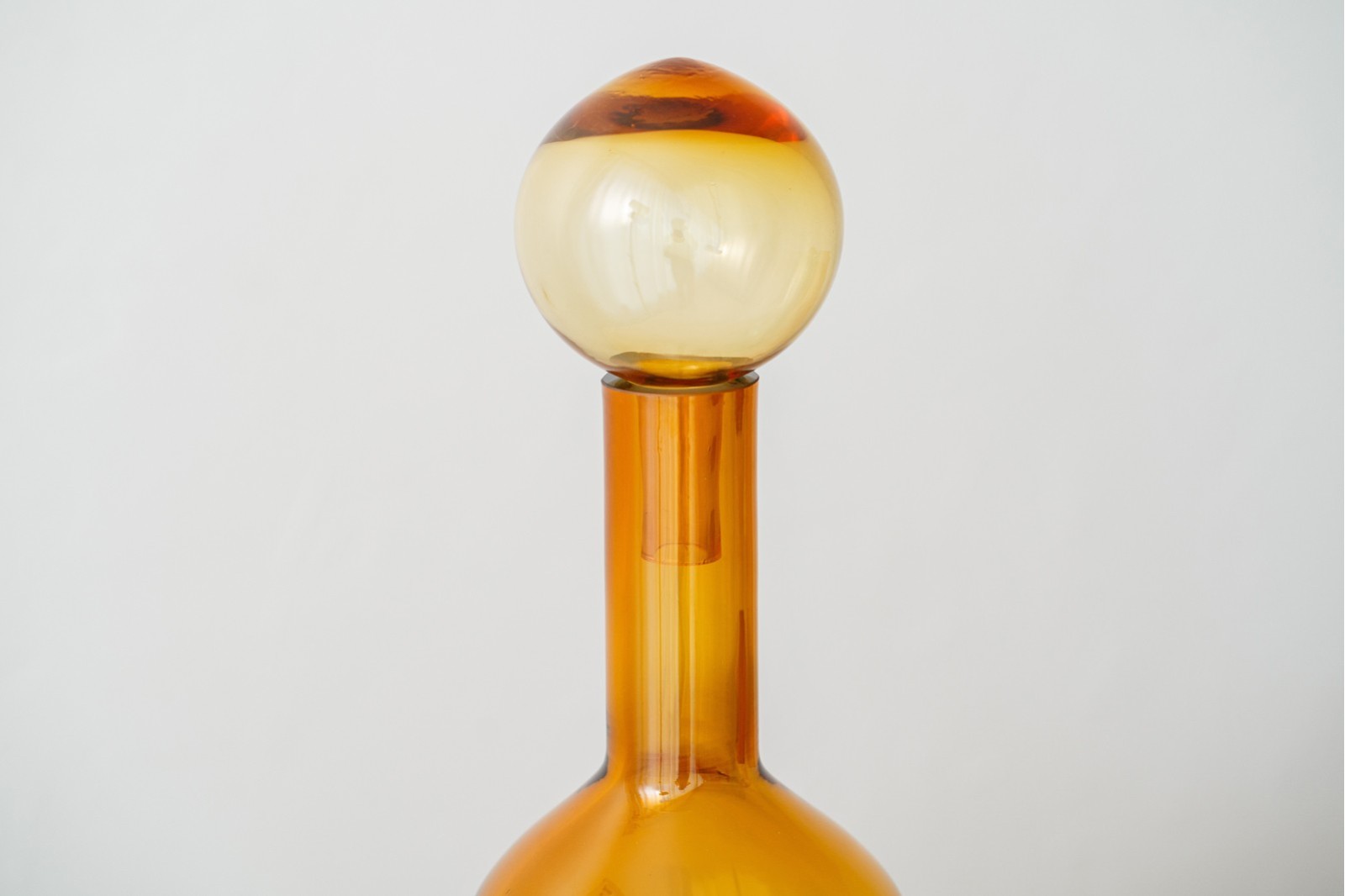 BOTELLA VIDRIO NEME. AMBAR