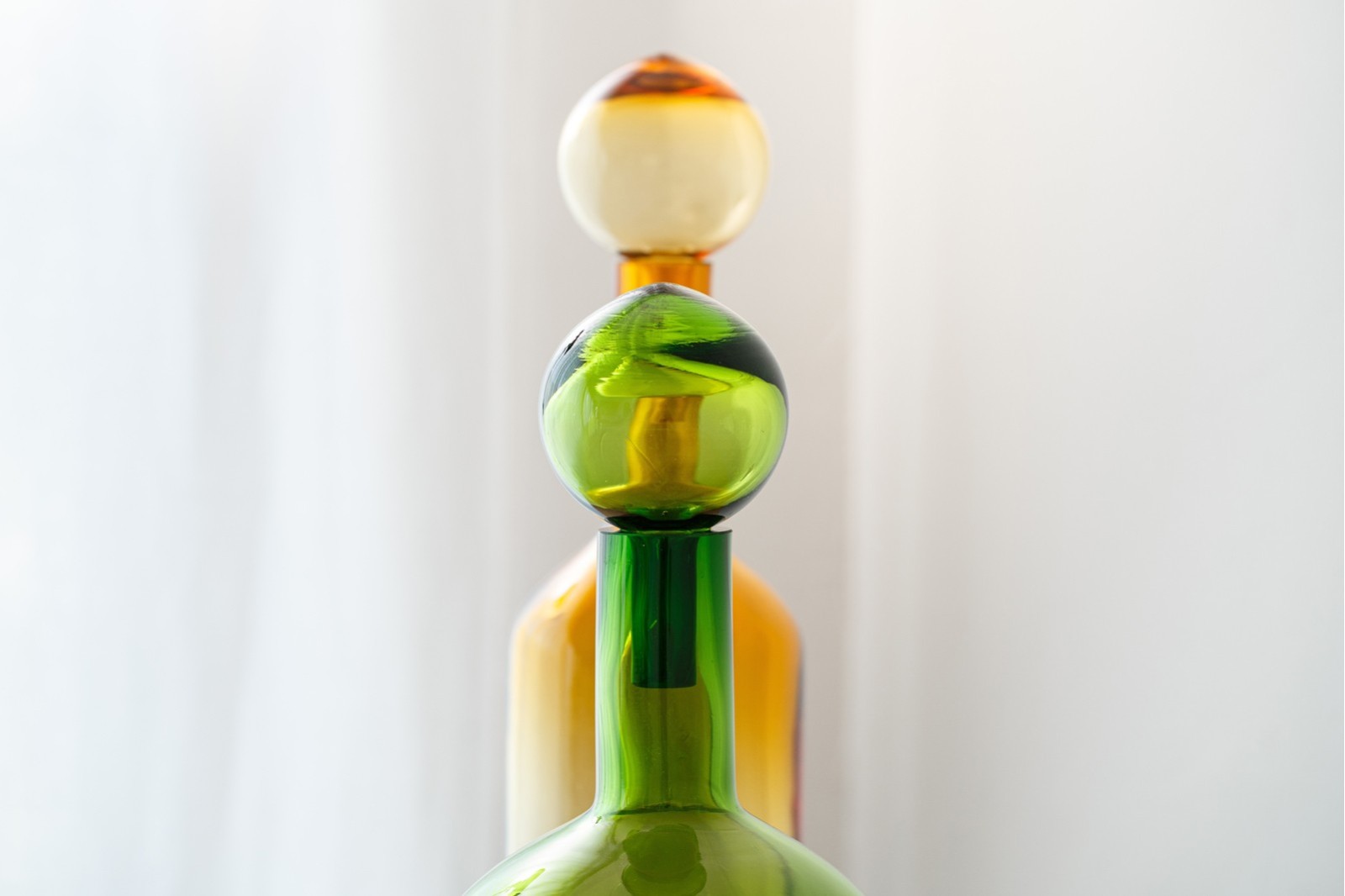 BOTELLA VIDRIO NEME. VERDE