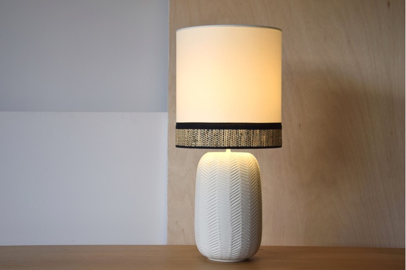 LAMPARA MESA CERAMICA CLOE C-PANTALLA.PQ