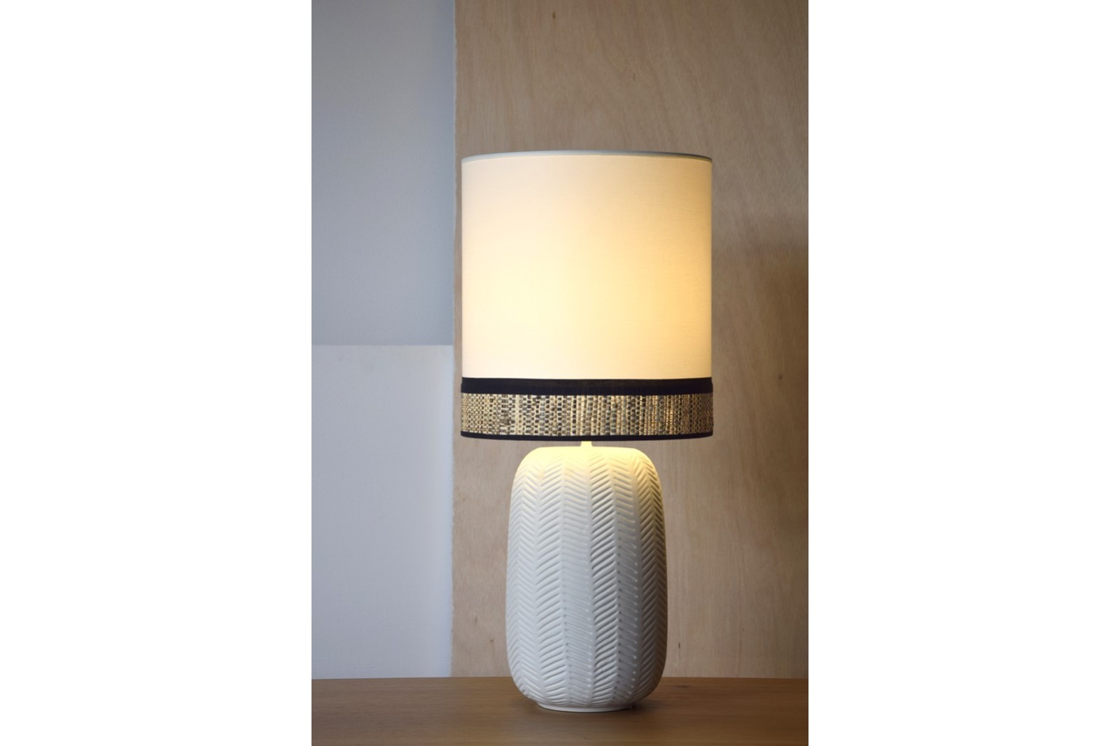 LAMPARA MESA CERAMICA CLOE C-PANTALLA.PQ