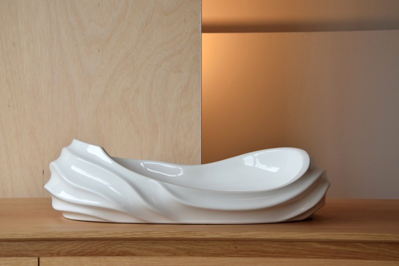 CERAMIC CENTERPIECE. WAVES COLLECTION | VP Interiorismo
