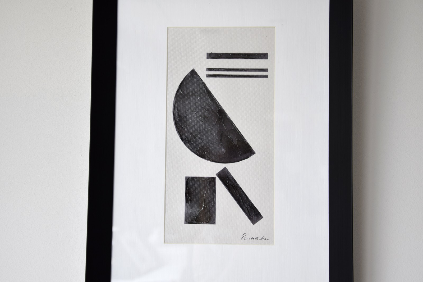 CUADRO ABSTRACTO GEOMETRIA N.4