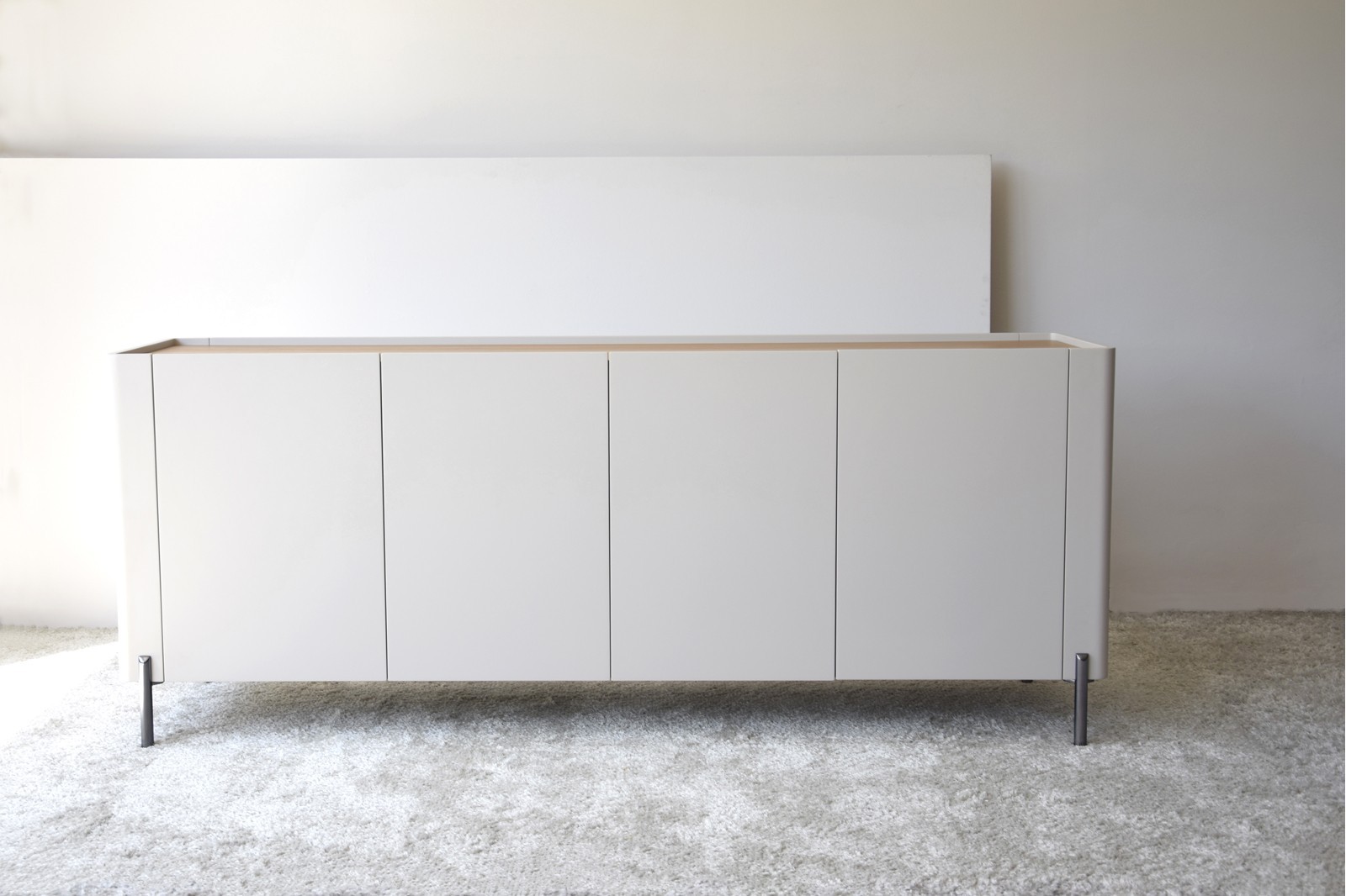 APARADOR ARENA MATE Y ROBLE NATURAL