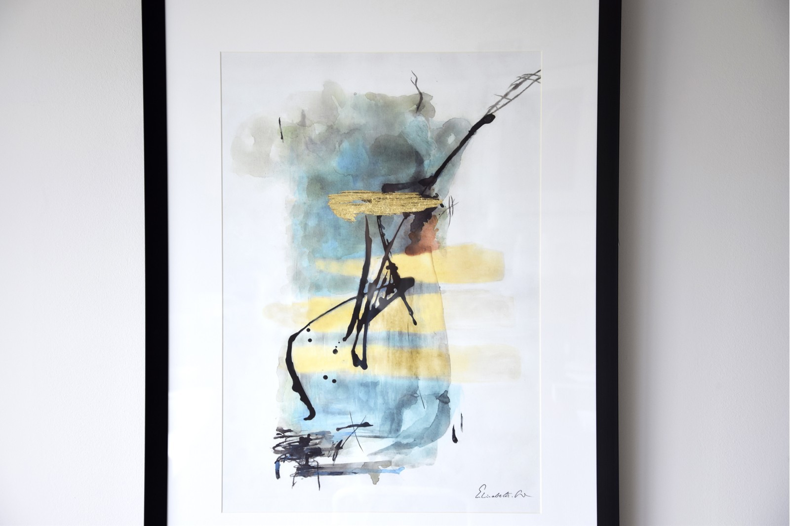 CUADRO ABSTRACTO TRAZOS N.8. CRISTAL