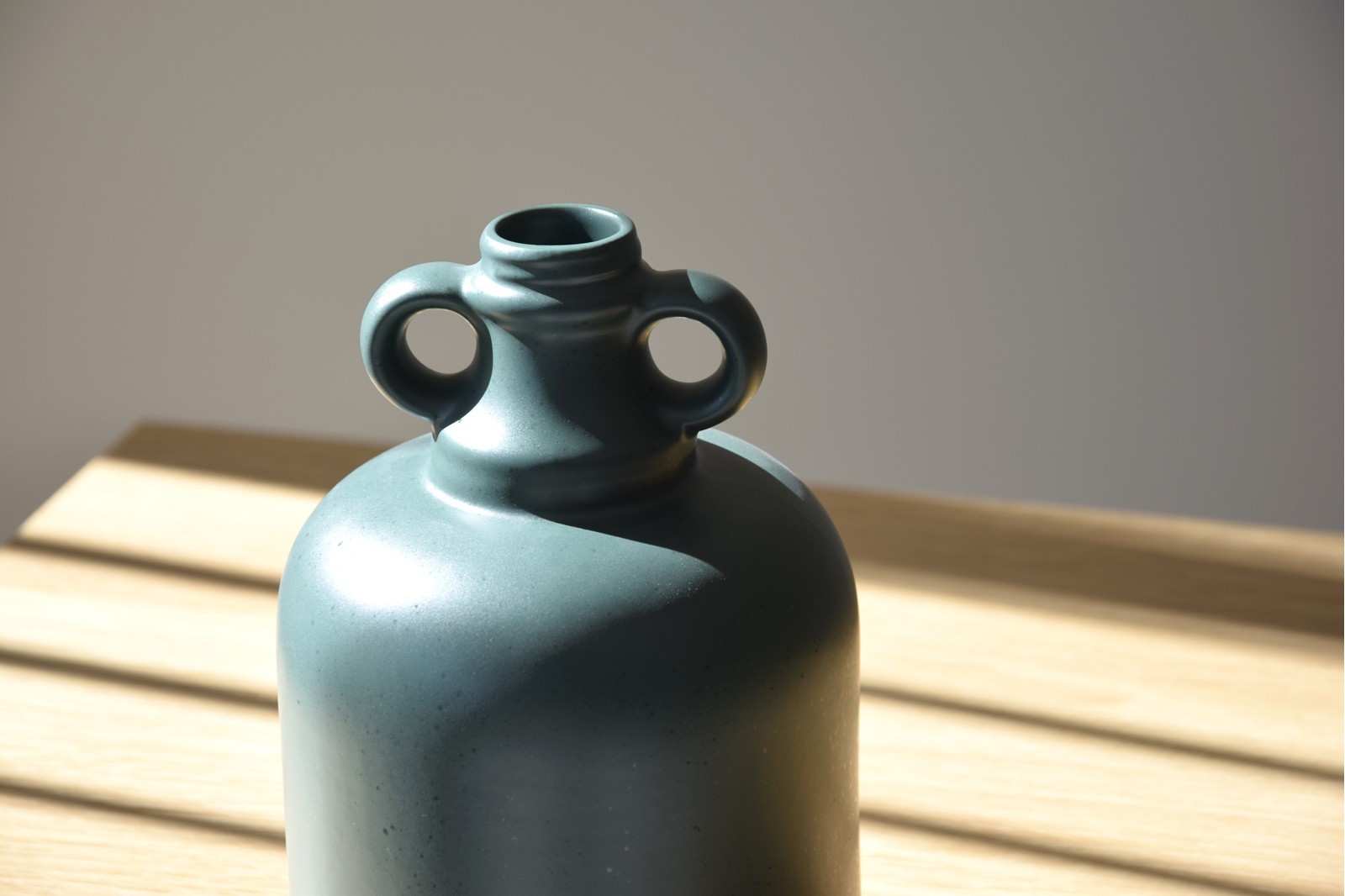 GARRAFA CERAMICA VERDE.COLECCION GARRAFA