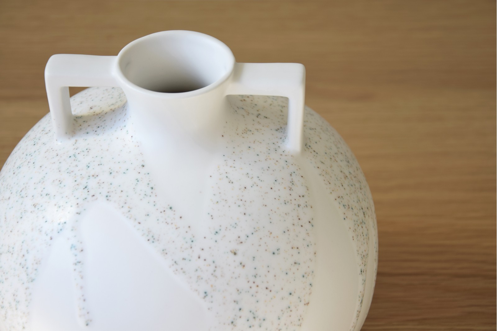 VASIJA CERAMICA PINTAS. COLECCION AIRE