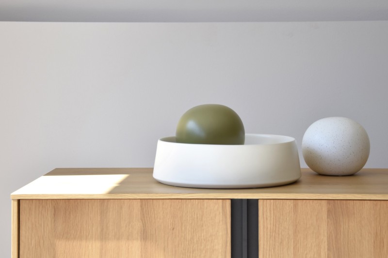 CENTREPIECE. CERAMIQUE BLANCHE MATE | VP Interiorismo